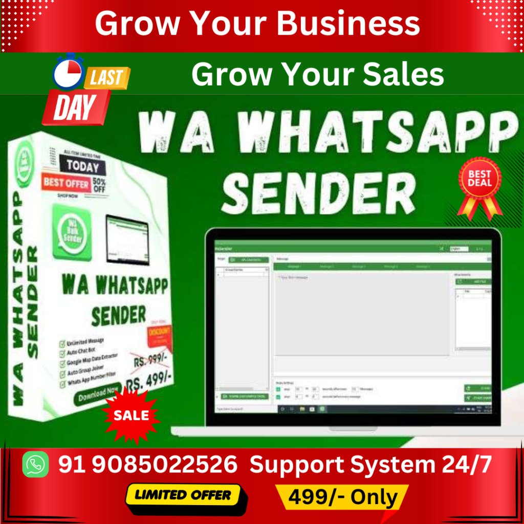 WA Whatsapp Sender